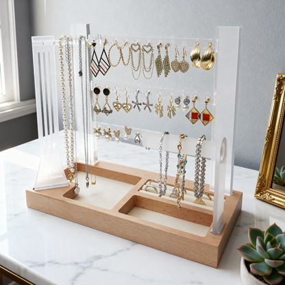 3 Tier Storage - Clear | Bracelet Holder