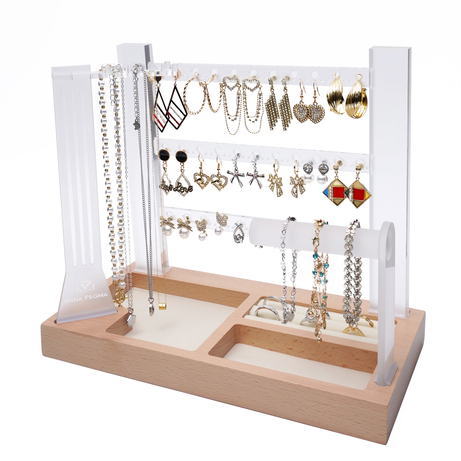 3 Tier Storage - Clear | Bracelet Holder