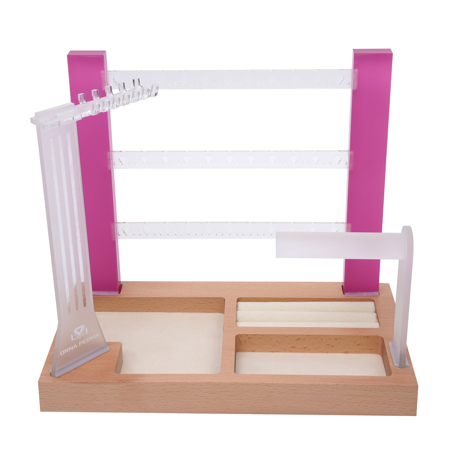 3 Tier Storage - Magenta | Jewellry Stand