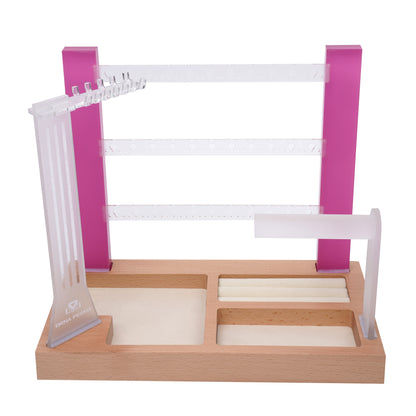 3 Tier Storage - Magenta | Jewellry Stand
