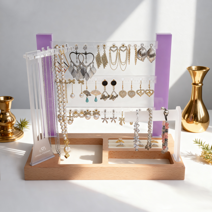 3 Tier Storage - Violet | Jewelry Storage Organizer for girls