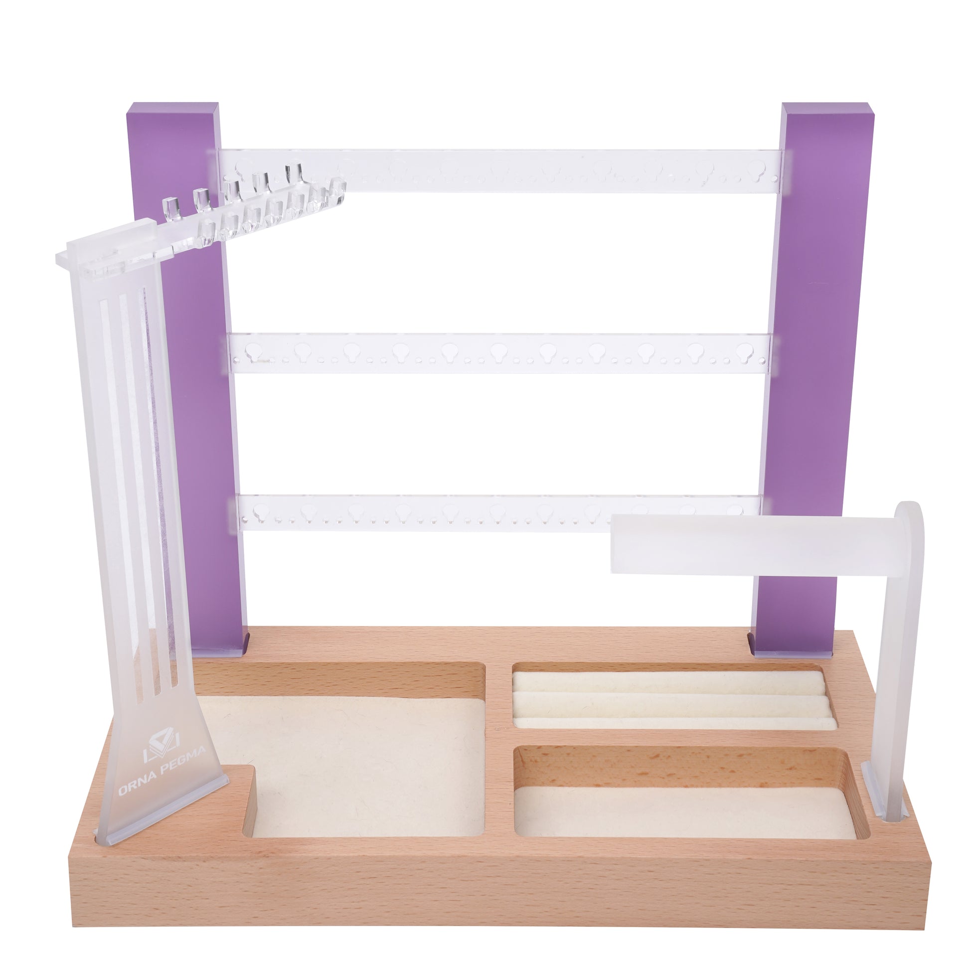 3 Tier Storage - Violet | Jewelry Storage Organizer for girls