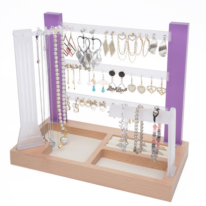 3 Tier Storage - Violet | Jewelry Storage Organizer for girls