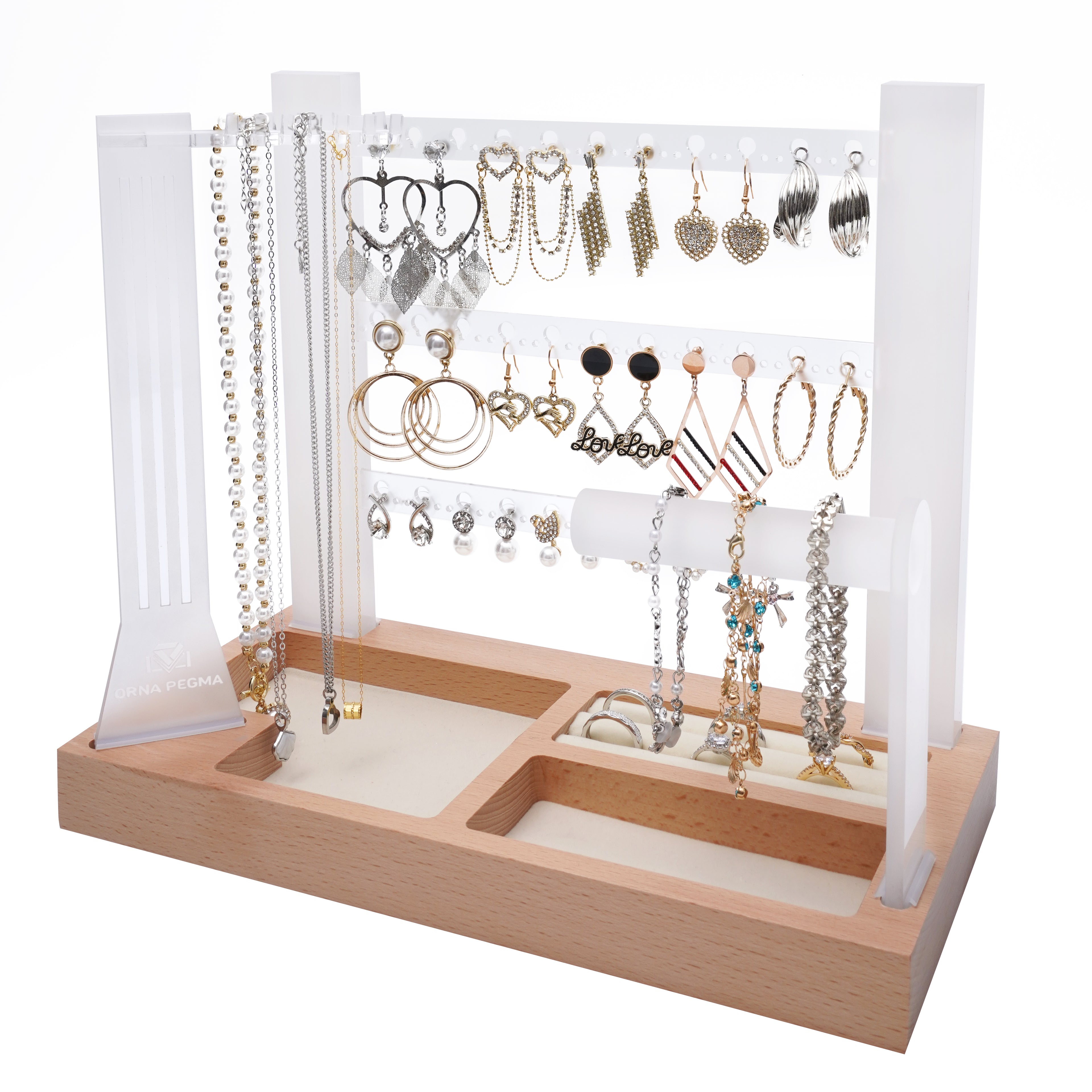 3 Tier Storage - White