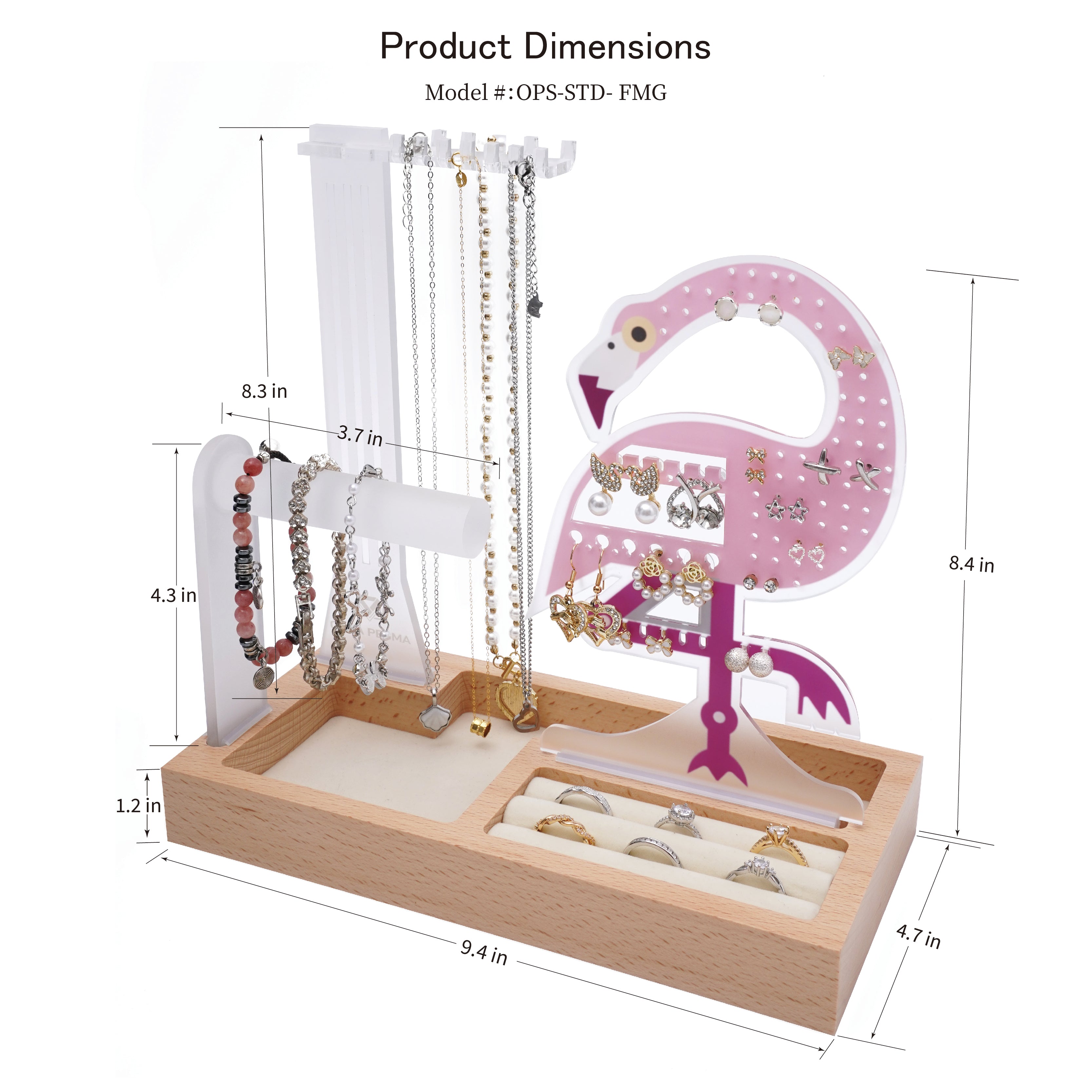 Themed Storage - Flamingo