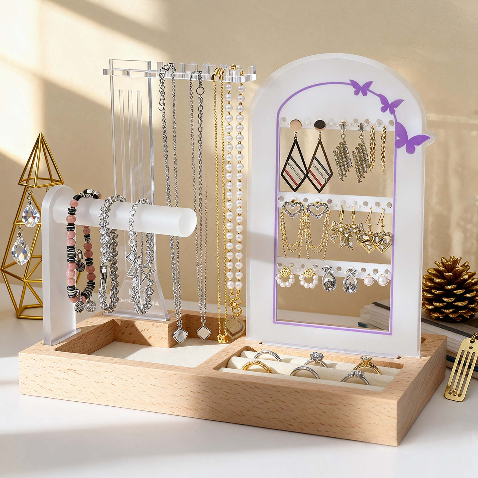 Themed Storage - Purple Butterfly Arch