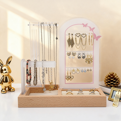 Themed Storage - Pink Butterfly Arch | Necklace organizer