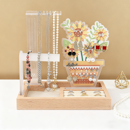 Themed Storage - Sunflowers | Jewelry tower