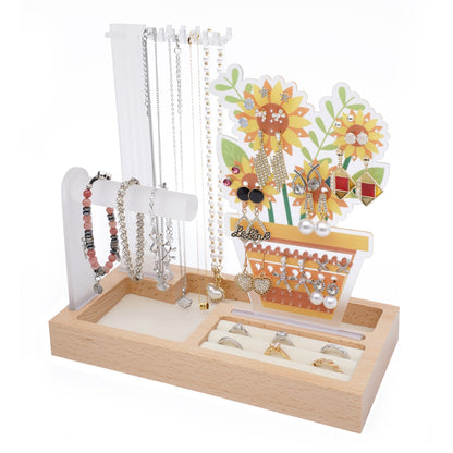 Themed Storage - Sunflowers | Jewelry tower