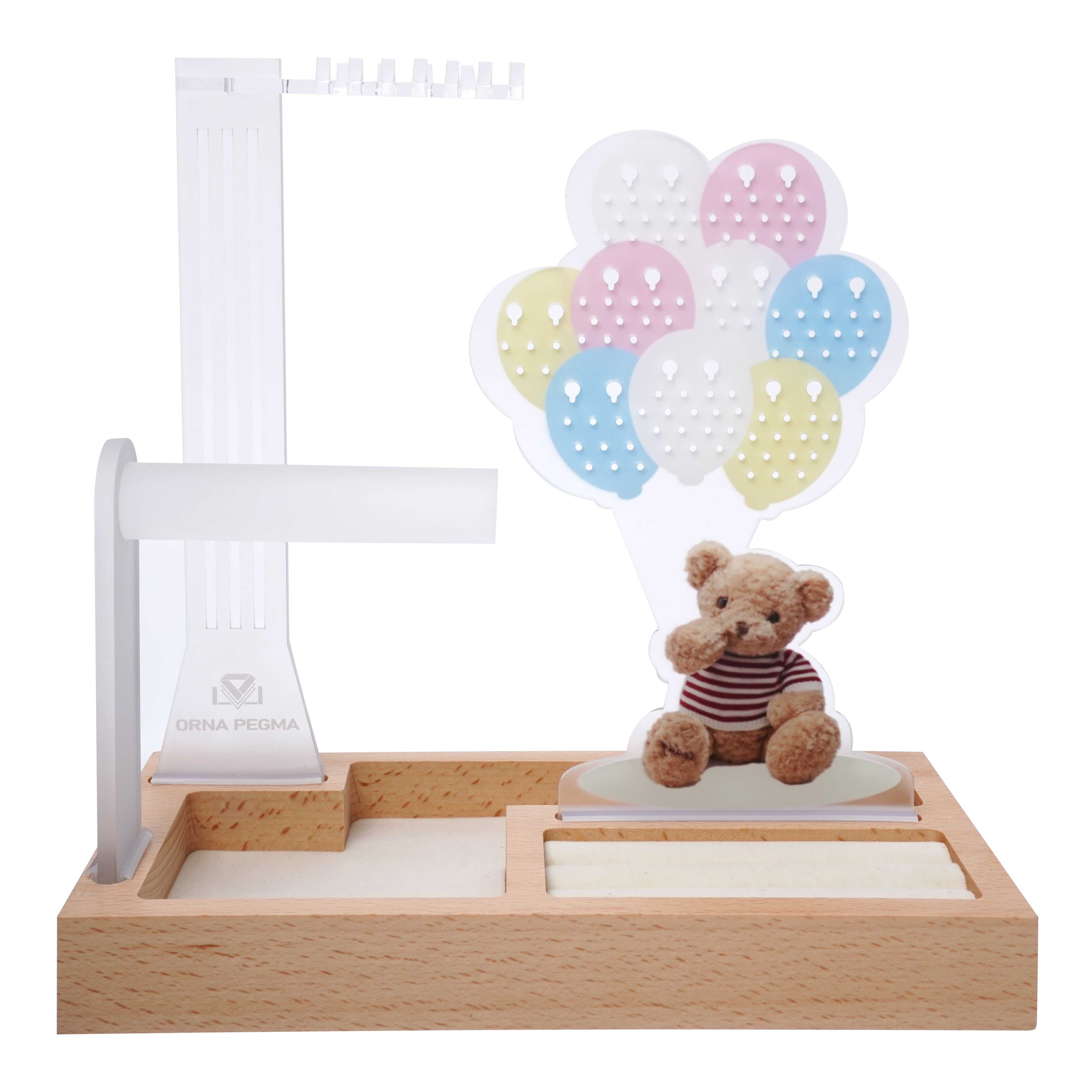 Themed Storage - Teddy and Balloons