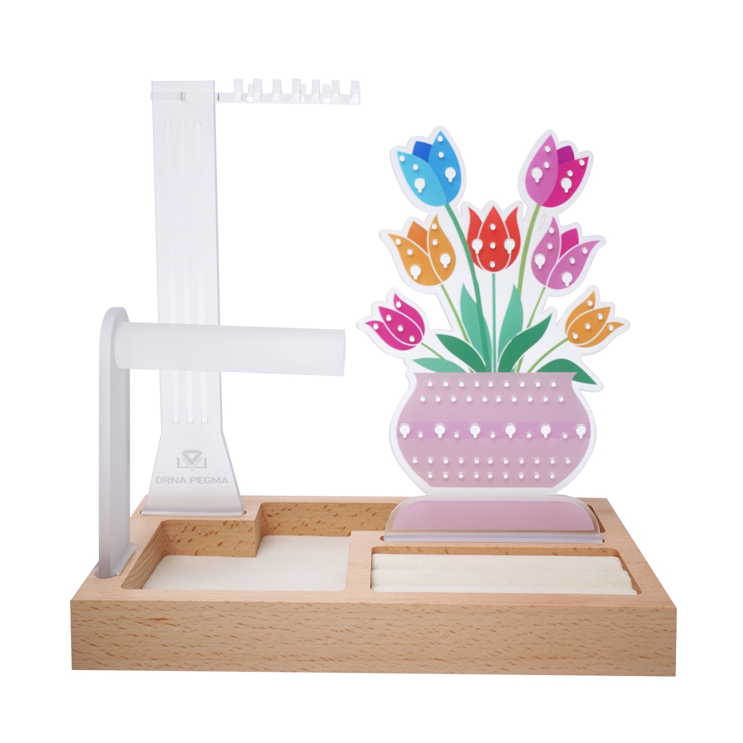 Themed Storage - Tulips | Jewelry holder stand