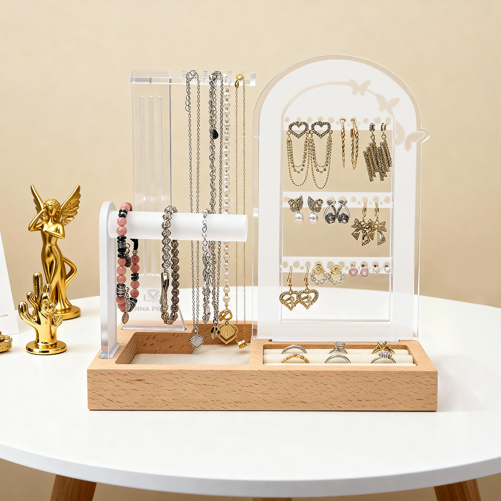 Themed Storage - Clear Butterfly Arch | Earring organizer