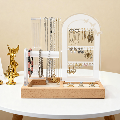 Themed Storage - Clear Butterfly Arch | Earring organizer
