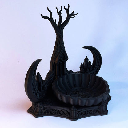 Gothic Tree Jewelry Stand with Tray — product view 5
