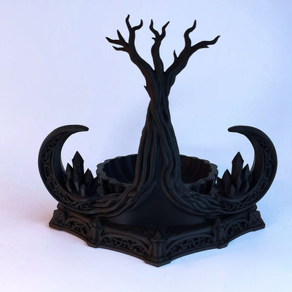 Gothic Tree Jewelry Stand with Tray — product view 7