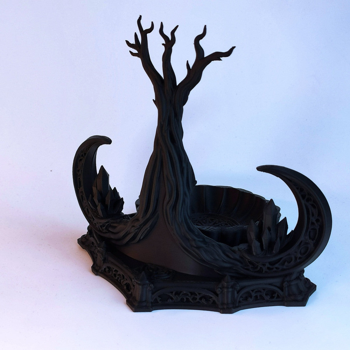 Gothic Tree Jewelry Stand with Tray — product view 8