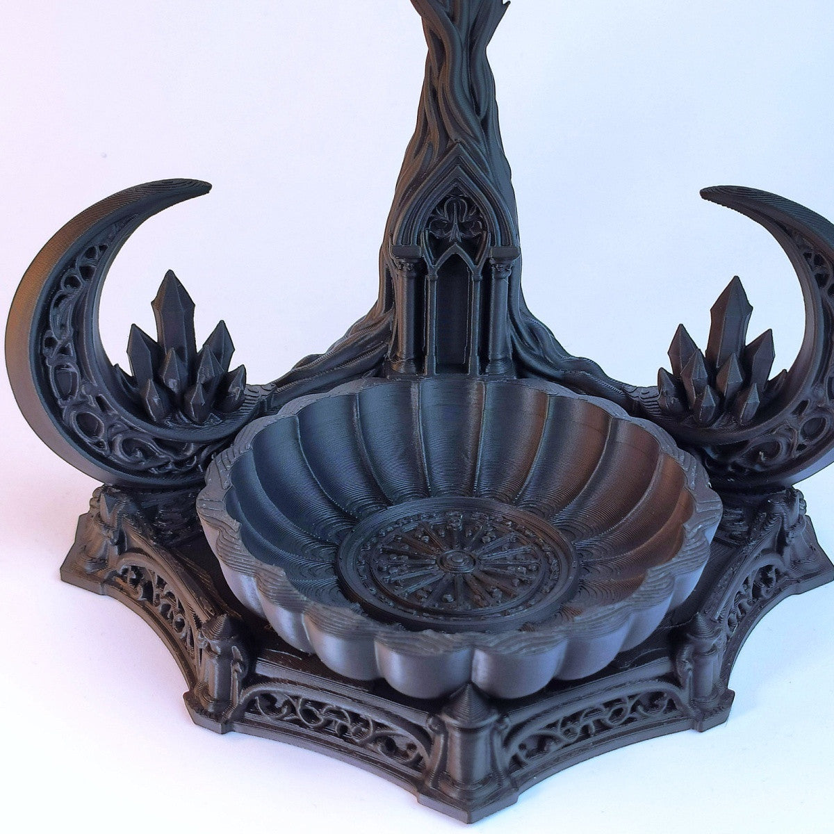 Gothic Tree Jewelry Stand with Tray — product view 9