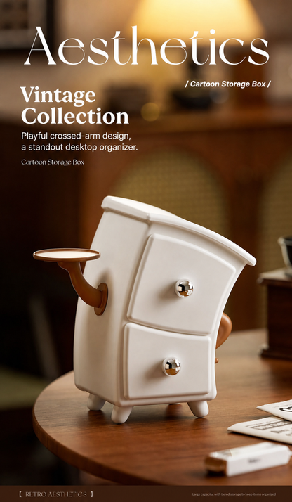 Multi-Tier Jewelry Organizer Box with Drawers — product view 11